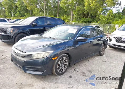 2018 Honda Civic Ex из США, поврежденный, VIN 19XFC2F78JE028848